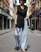Carmes Linen Vest