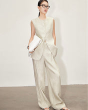 Arcozelo Linen Top & Pants Set