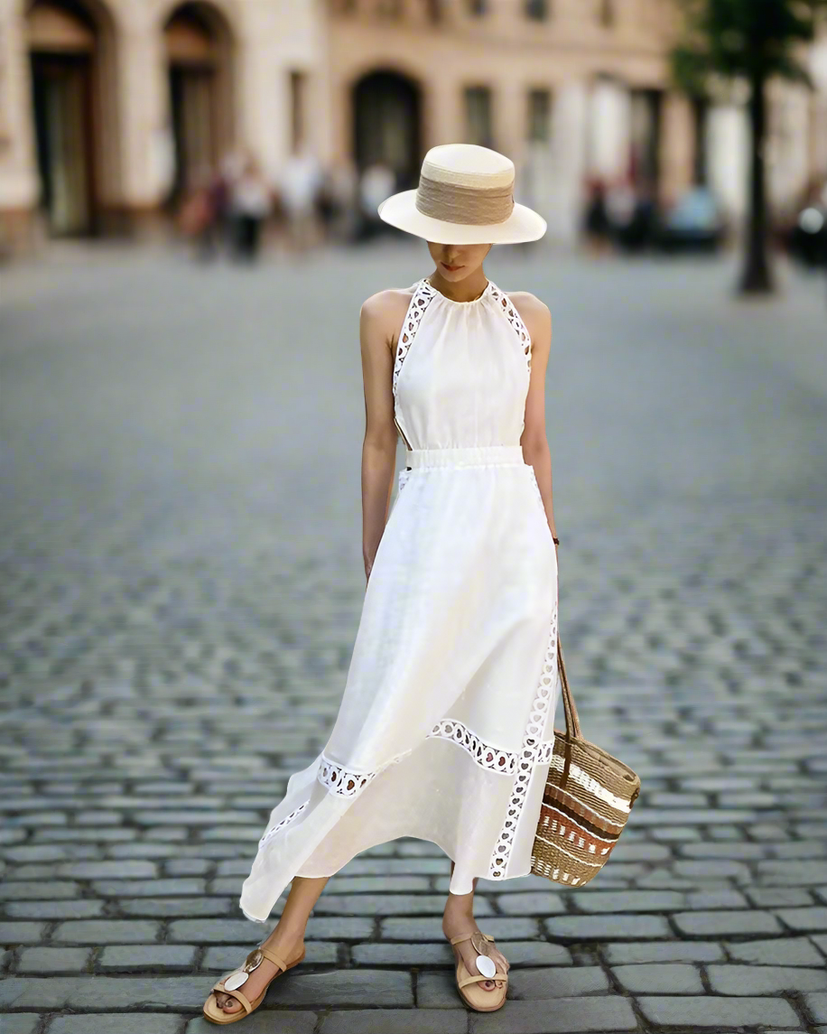 Ikumi Linen Blend Dress