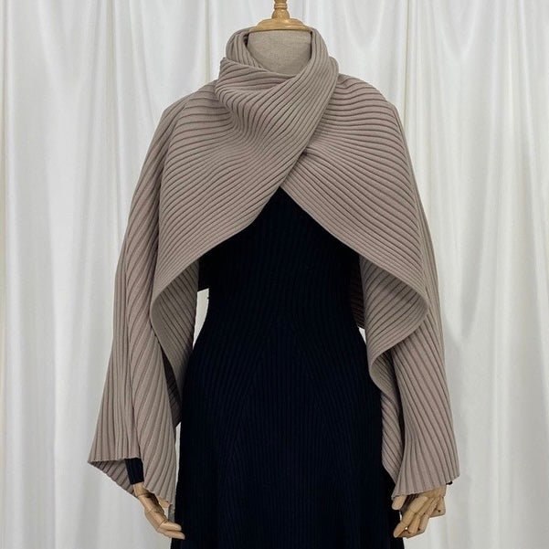 Grijo Knit Poncho