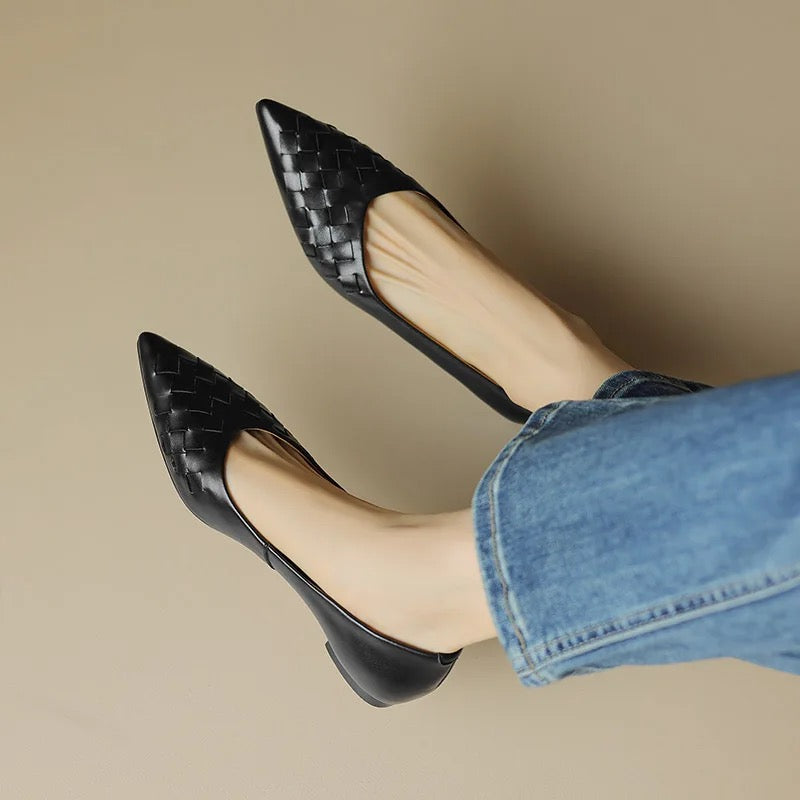 Gabirano Leather Flats