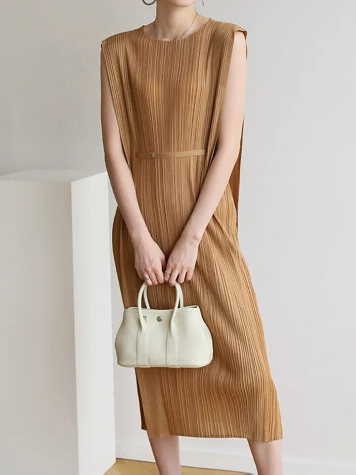 Sameiro Pleated Dress