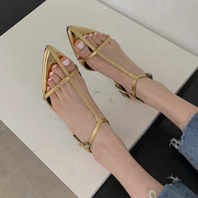 Taliedo Naked Sandals (PU leather)
