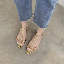 Taliedo Naked Sandals (PU leather)