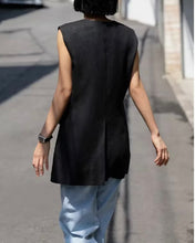 Carmes Linen Vest