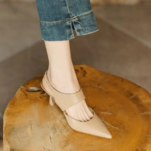 Terzago Leather Slingback