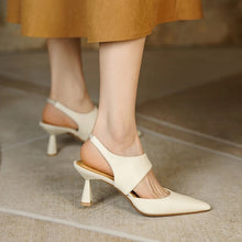 Terzago Leather Slingback