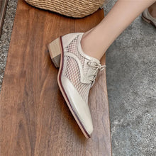 Navigli Leather Mesh Shoes