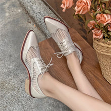 Navigli Leather Mesh Shoes