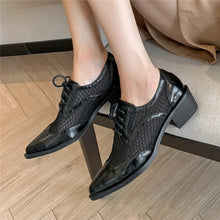 Navigli Leather Mesh Shoes
