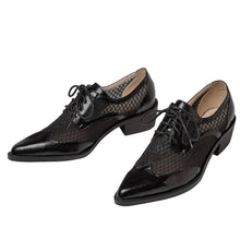Navigli Leather Mesh Shoes