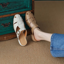 Caldine Leather Mules