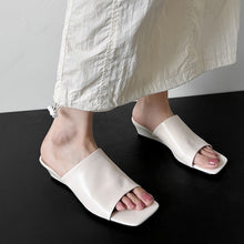 Crosina Leather Slides