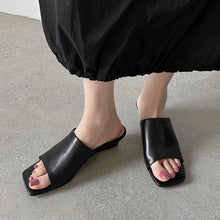 Crosina Leather Slides