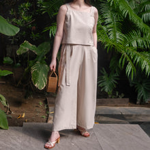 Mire Linen Blend Pants or Skirt Set