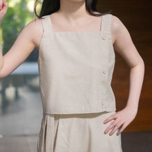 Mire Linen Blend Pants or Skirt Set