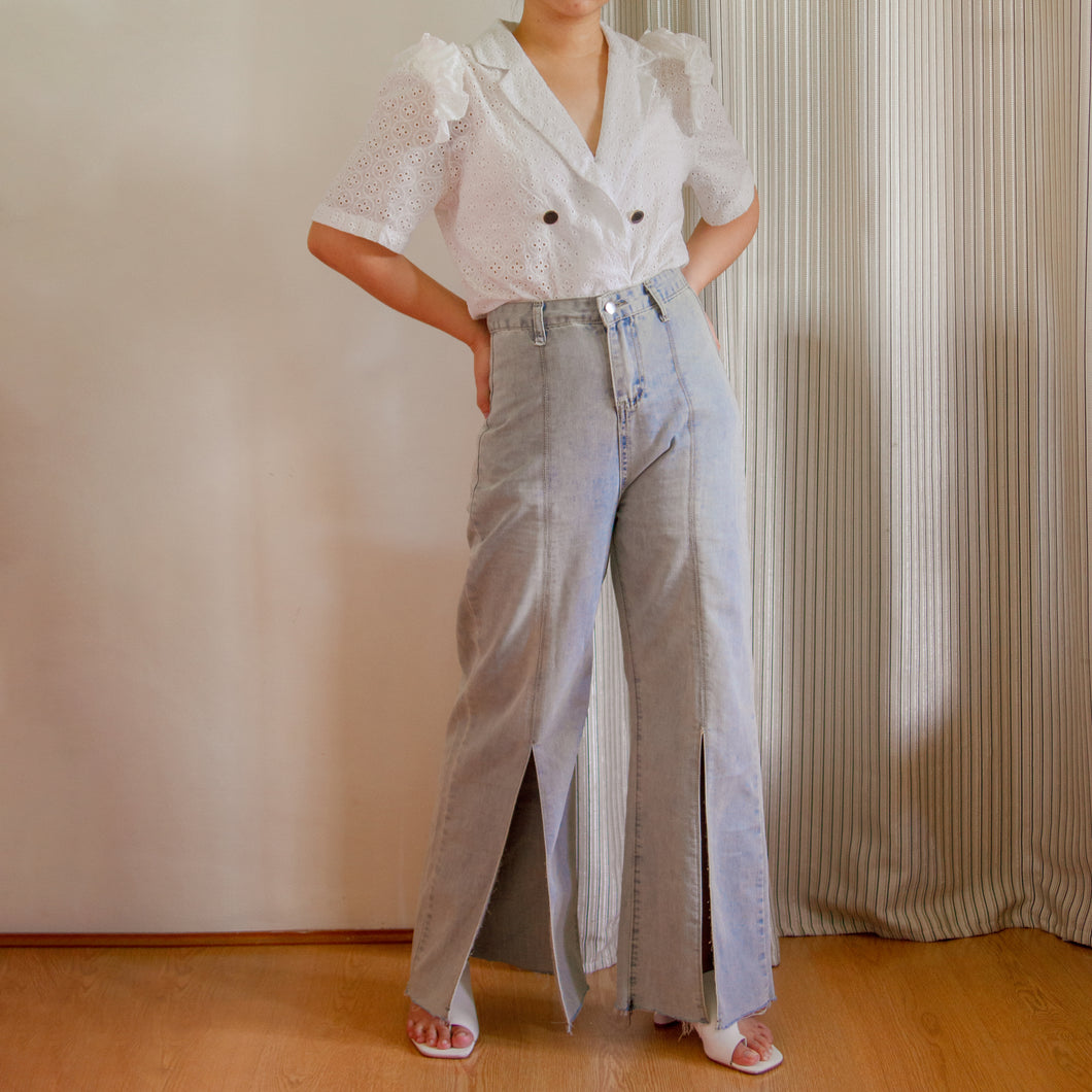 Clay Slit Jeans
