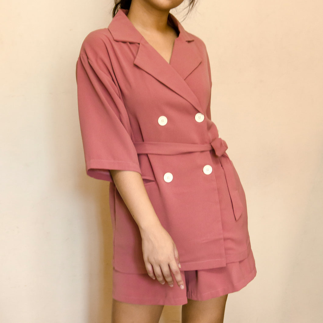 Villedo Top & Shorts Set