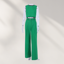 Margon Crop Top & Pants Set