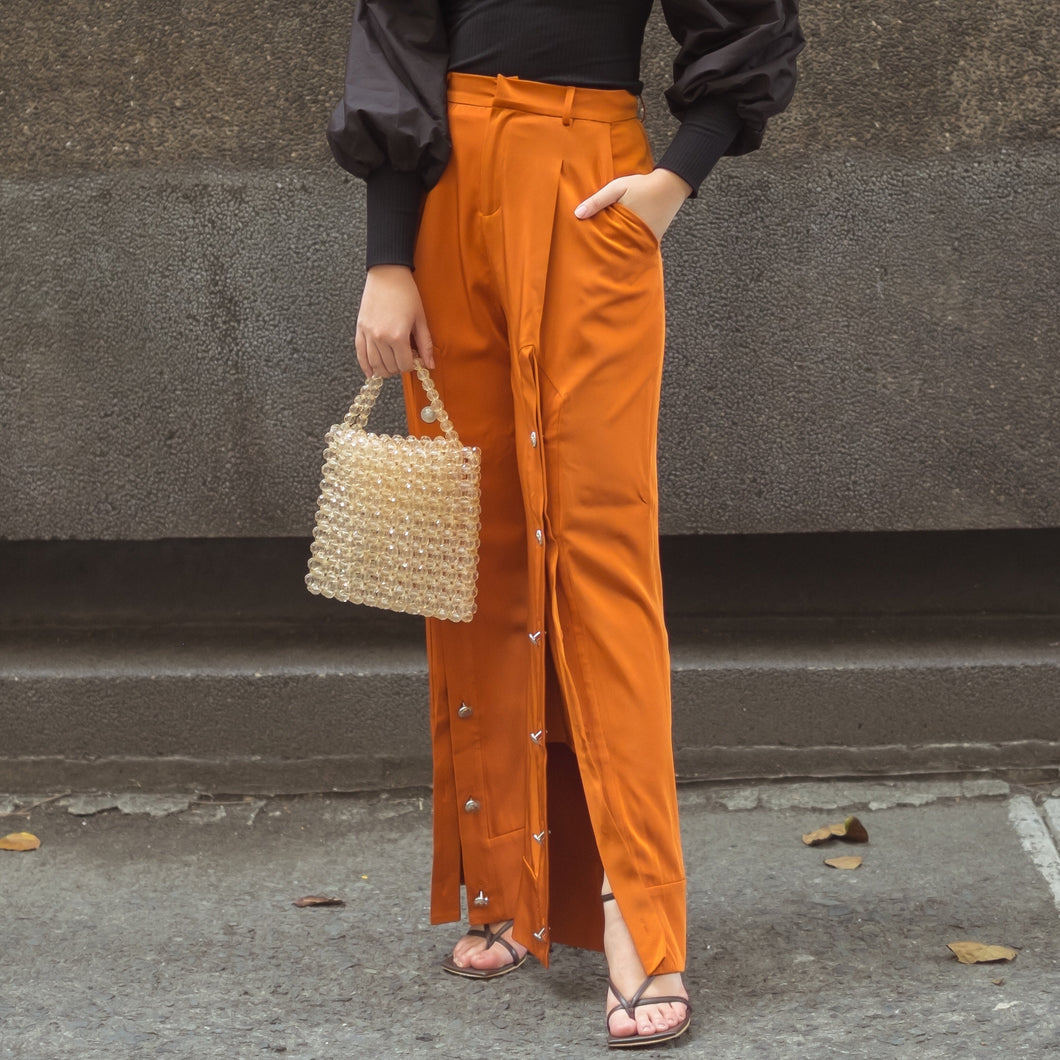 Nola Split Front Wide Leg Pants