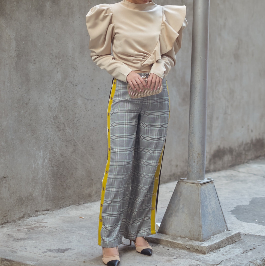 Reeves Plaid Trousers