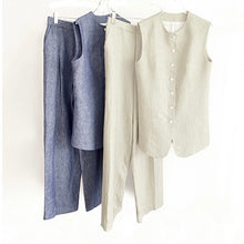 Arcozelo Linen Top & Pants Set