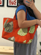 African Wax Print Tote Bag