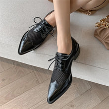 Navigli Leather Mesh Shoes